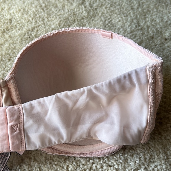 Light Pink Victorias Secret Lace Dream Angels Multi Way Bra - Picture 6 of 8